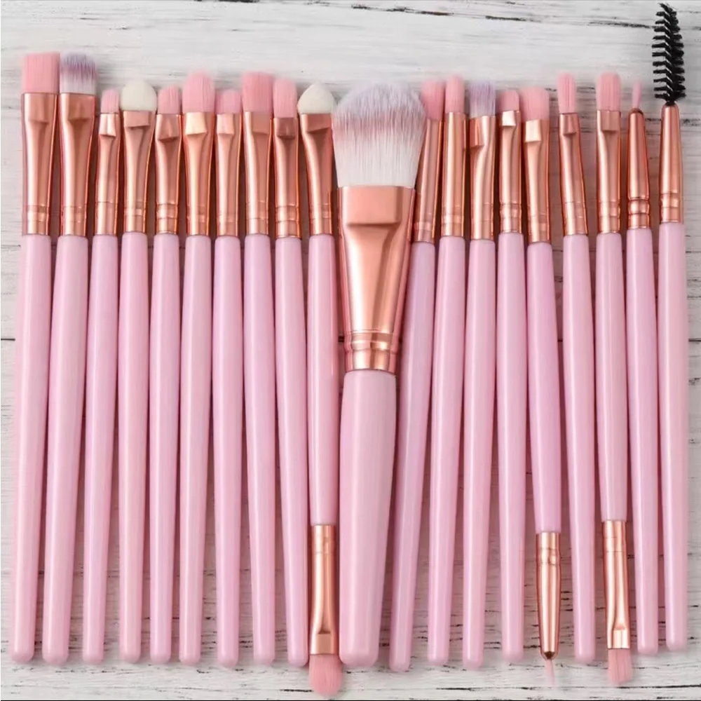 20pc Eyeshadow Makeup Brush Set High Quality